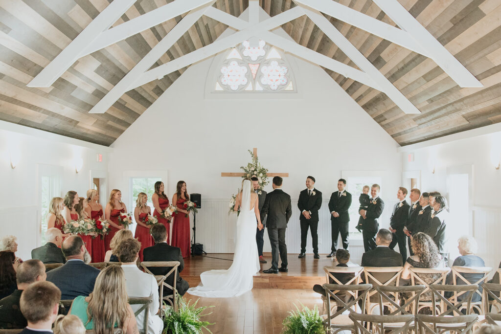 Grand View Lodge wedding day