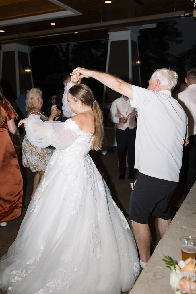 Candid dance floor photos