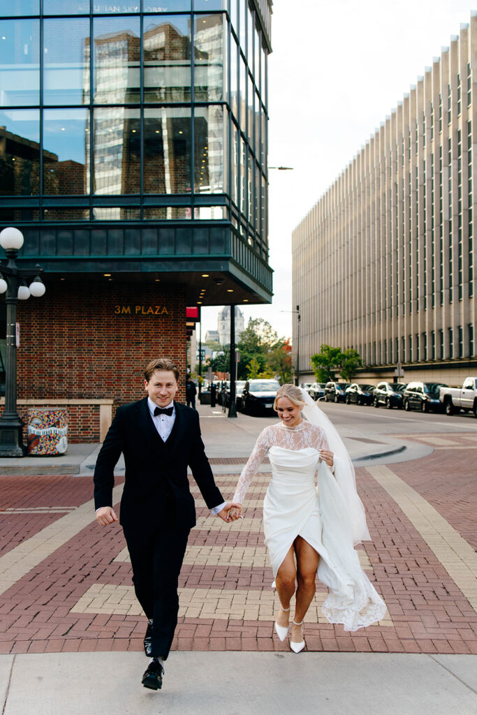 a st paul hotel wedding photoshoot.
