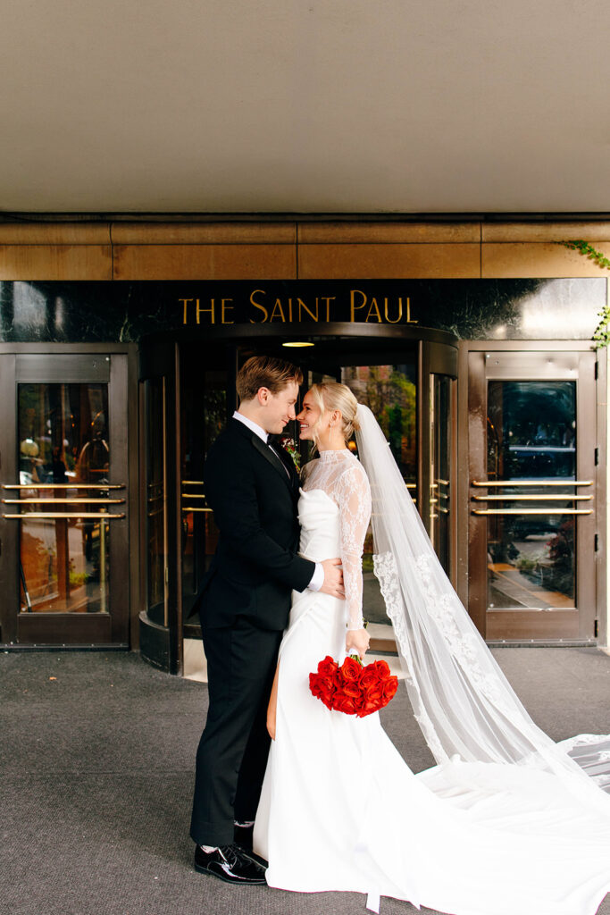 Scenic portrait showing the mix of garden and old city vibes.
