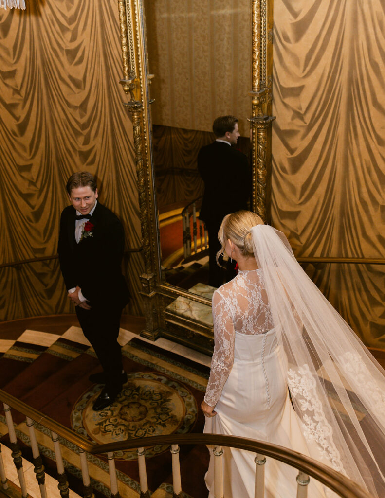 a st paul hotel wedding photoshoot.

