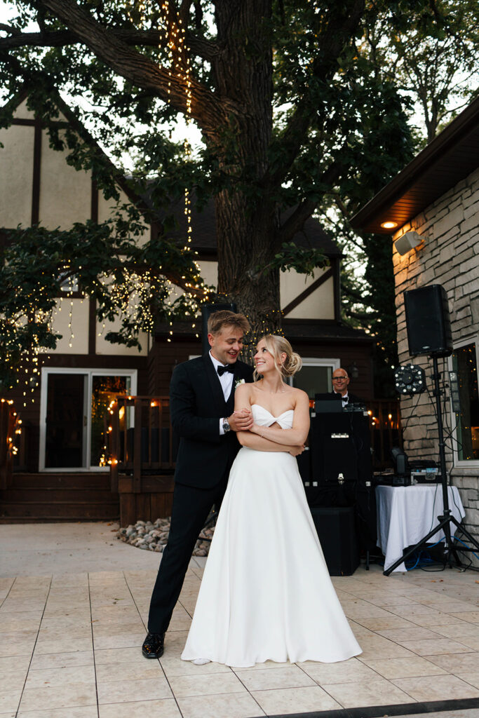 Hailey + Benny's Intimate Private Estate Wedding in North Dakota
