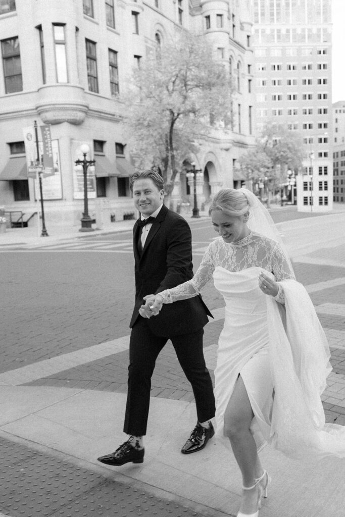 Scenic portrait showing the mix of garden and old city vibes.
