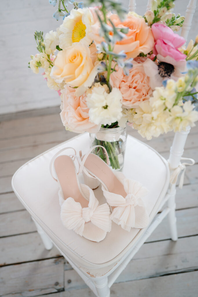 colorful wedding details