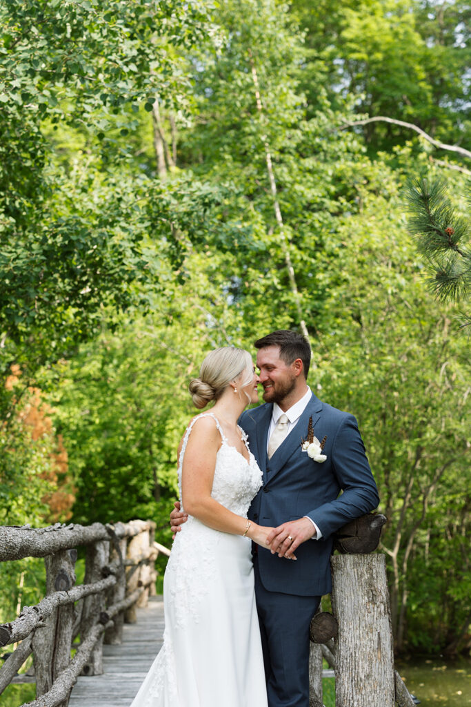 Sweet moment captured during the couple’s portraits.
