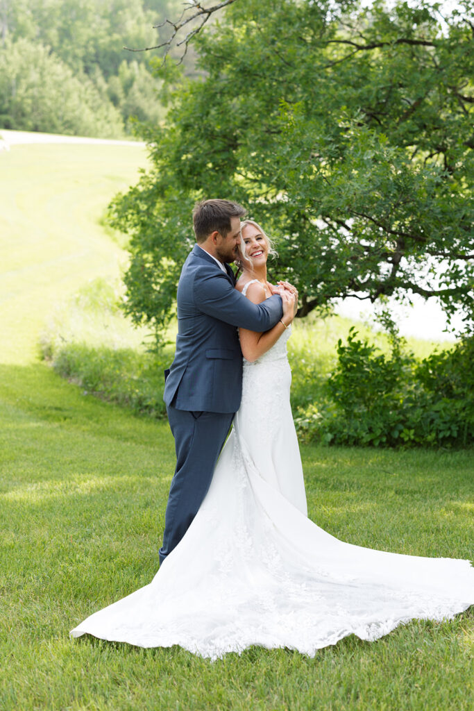 An intimate wedding day at the barn at stoney hills.
