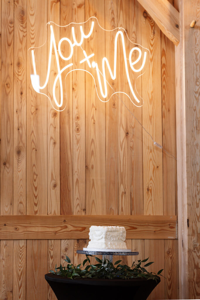 An intimate wedding day at the barn at stoney hills.
