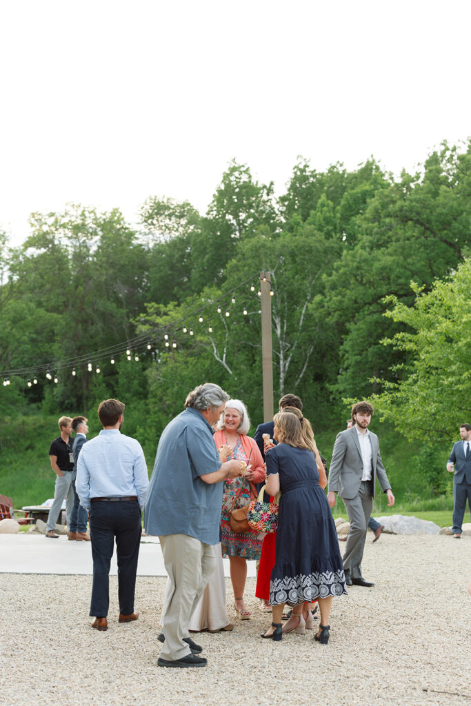 An intimate wedding day at the barn at stoney hills.
