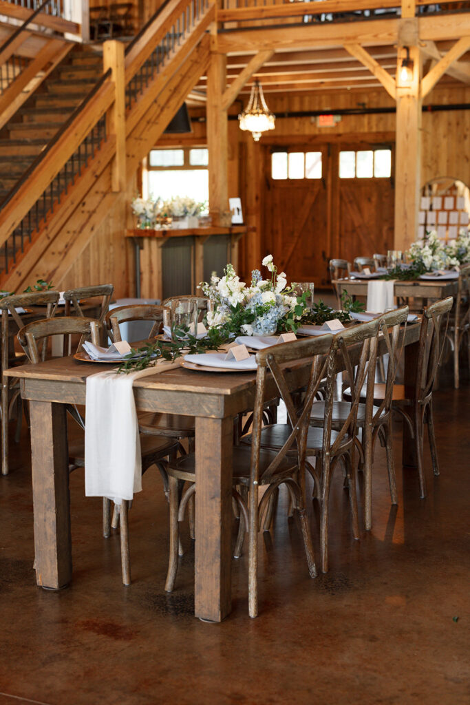 An intimate wedding day at the barn at stoney hills.
