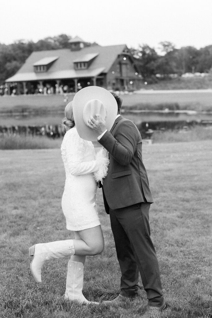 An intimate wedding day at the barn at stoney hills.
