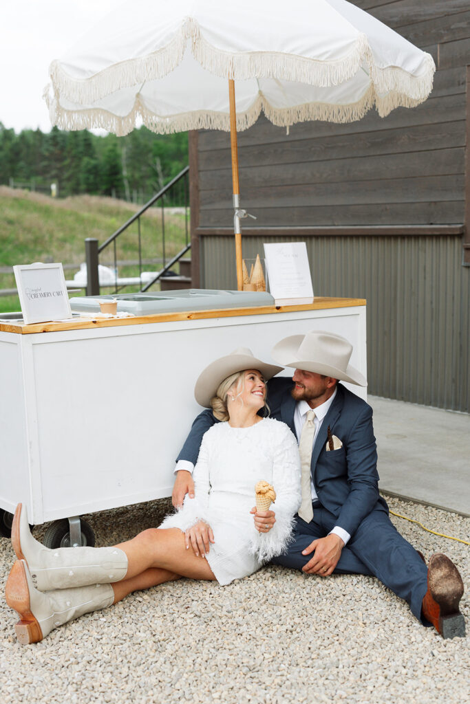 An intimate wedding day at the barn at stoney hills.
