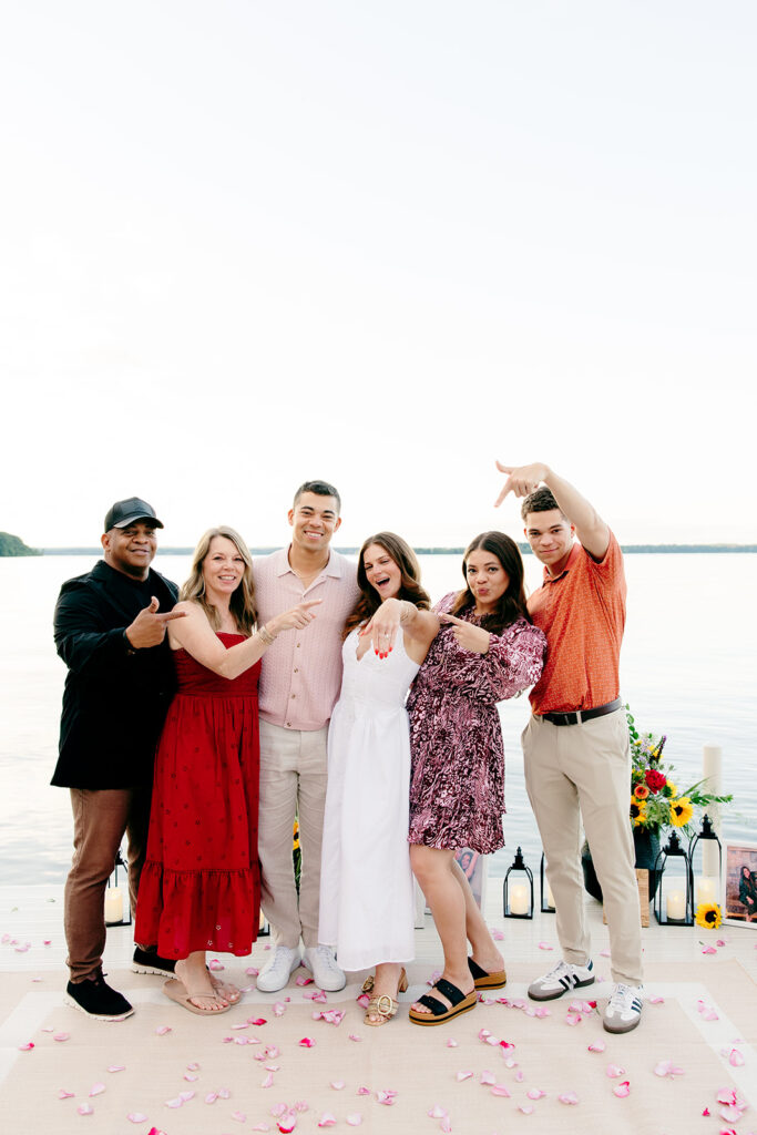 Scenic outdoor setting with warm, emotional details for a proposal.
