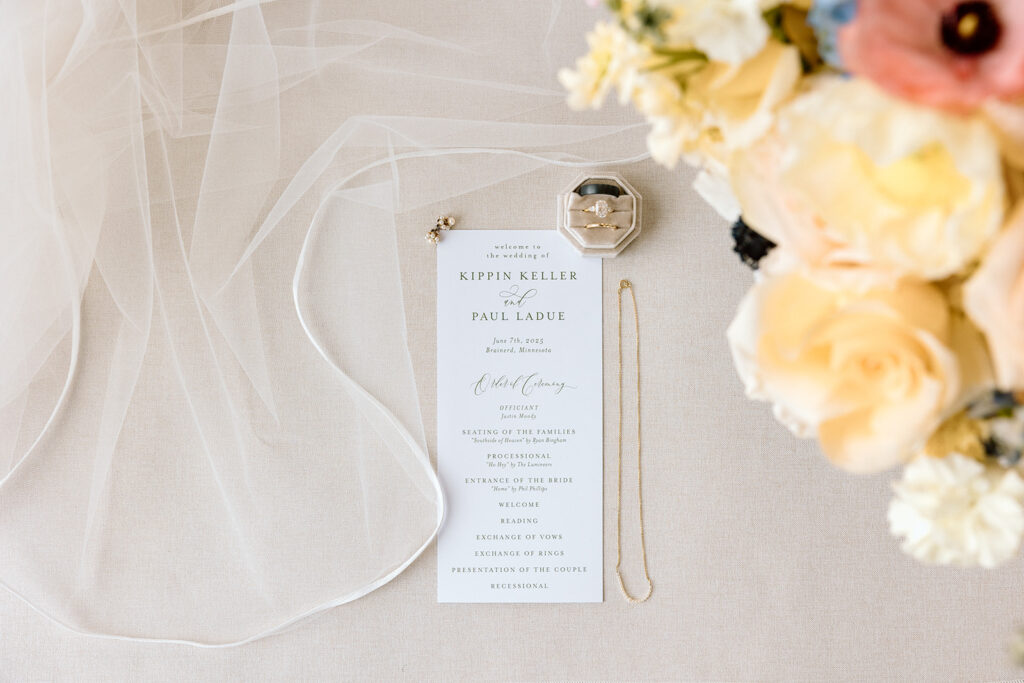 colorful wedding details