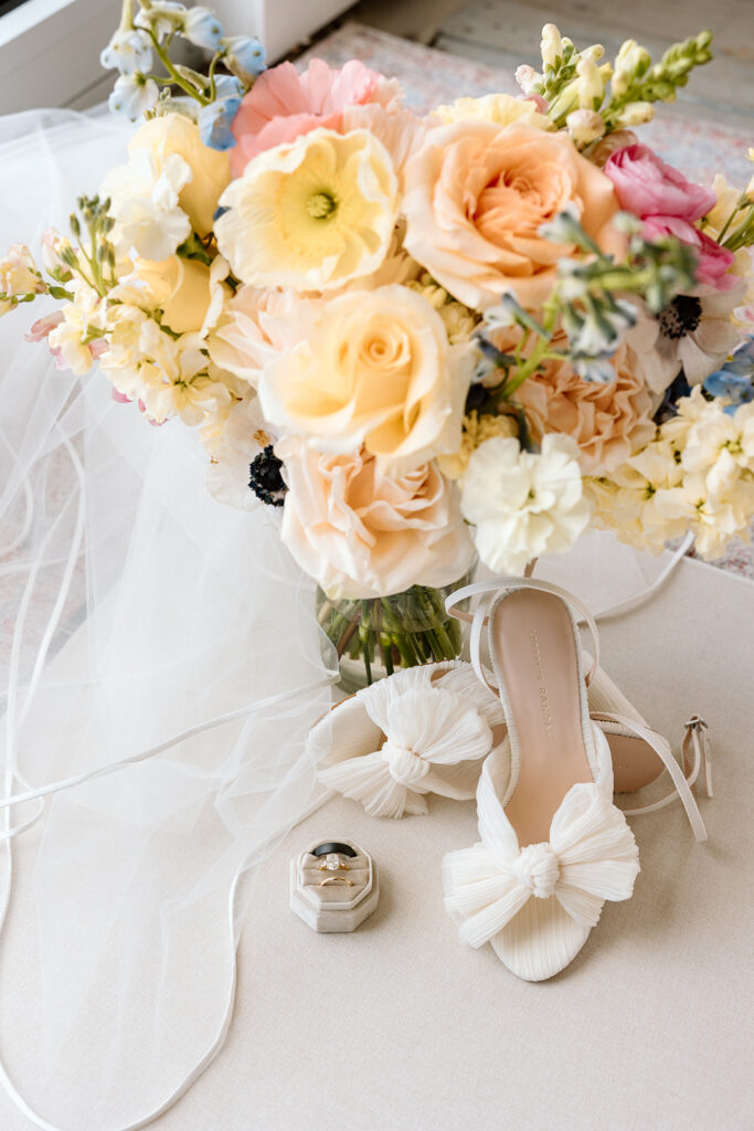 colorful wedding details